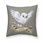 Housse de coussin Harry Potter Hedwig Gris 50 x 50 cm