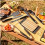 Kit dUstensiles pour Barbecue avec Mallette de Transport BBSet InnovaGoods 12 Pièces