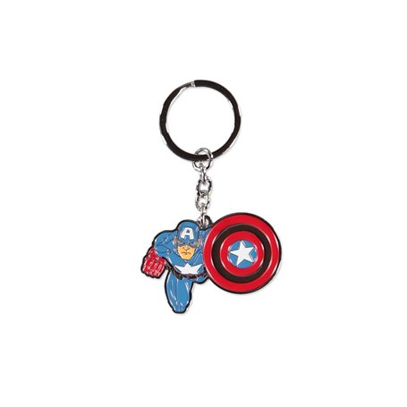 PORTE-CLES MARVEL CAPTAIN AMERIC