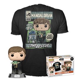 POP & TEE - MANDALORIAN LUKE XL