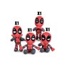 Assortiment peluches Deadpool (4 pièces)