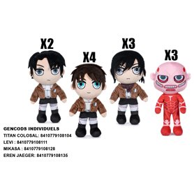 ATTACK ON TITAN ASST PELUCHE 27C