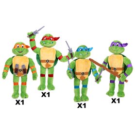 TMNT ASST PELUCHE 22CM