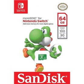 CARTE MICRO SDXC 64GB SWITCH