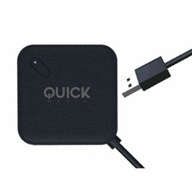 Hub USB Quick Media QMH304PB Noir