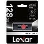 Clé USB Lexar DUAL Noir 128 GB