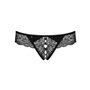 Tanga Obsessive Miamor Noir Dentelle L/XL