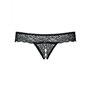 Tanga Obsessive Miamor Noir Dentelle L/XL