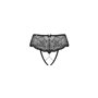 Tanga Obsessive Pearlove Noir XS/S