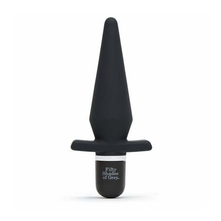 Plug anal Vibrating Fifty Shades of Grey FIF134 Noir