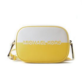 Sac à Bandoulière Michael Kors JET SET TRAVEL Jaune 22 x 15 x 6 cm