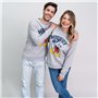 Sweat sans capuche unisex Mickey Mouse Gris