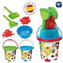 Set de jouets de plage Juinsa Pirate 20 x 41 cm