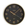 Horloge Murale Versa Bleu foncé Plastique (4