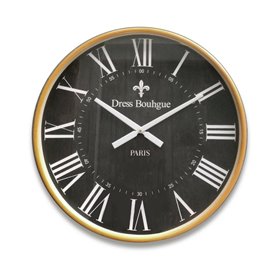 Horloge Murale Versa Verre Bois MDF 4