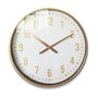 Horloge Murale Versa Métal Verre Bois MDF 4