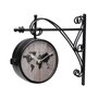 Horloge Murale Versa Mappemonde Métal 8 x 27 x 31