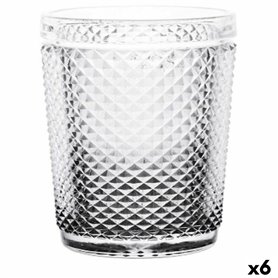 Verre Diamant Transparent Anthracite verre 300 ml (6 Unités)