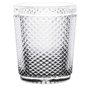 Verre Diamant Transparent Anthracite verre 300 ml (6 Unités)