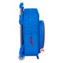 Cartable à roulettes Super Mario Play Bleu Rouge 28 x 34 x 10 cm