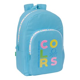 Cartable Benetton Spring Celeste 30 x 46 x 14 cm