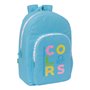 Cartable Benetton Spring Celeste 30 x 46 x 14 cm