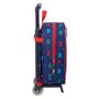 Cartable à roulettes PJ Masks Ready Blue marine 22 x 27 x 10 cm