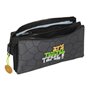 Trousse Fourre-Tout Triple Teenage Mutant Ninja Turtles Noir Gris 22 x 12 x 3 cm