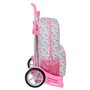 Cartable à roulettes Moos Flores Multicouleur 30 x 46 x 14 cm