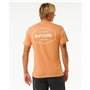 Maillot de Corps de Sport à Manches Coupe Rip Curl Stapler  Marron Clair