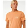 Maillot de Corps de Sport à Manches Coupe Rip Curl Stapler  Marron Clair