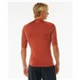 T-shirt à manches courtes homme Rip Curl Waves Upf Marron