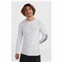 Maillot de Corps de Sport à Manches Coupe O'Neill  Essentials L/Slv  Blanc