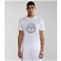 Maillot de Corps de Sport à Manches Coupe Napapjiri S-Bollo Ss 1  Blanc