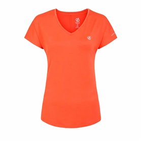 T-shirt à manches courtes femme Dare 2b Dare to Be Vigilant Orange