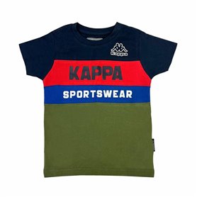 T shirt à manches courtes Enfant Kappa 8036M00058 Bleu foncé