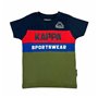 T shirt à manches courtes Enfant Kappa 8036M00058 Bleu foncé