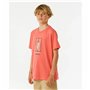 T-shirt à manches courtes homme Rip Curl Lost Island Orange