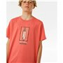 T-shirt à manches courtes homme Rip Curl Lost Island Orange