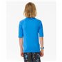 T-shirt à manches courtes homme Rip Curl Wave pf Bleu ciel