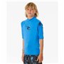 T-shirt à manches courtes homme Rip Curl Wave pf Bleu ciel