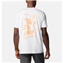 T-shirt à manches courtes homme Columbia Explorers Canyon Blanc