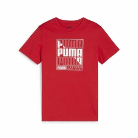 T shirt à manches courtes Enfant Puma Graphic