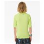 T shirt à manches courtes Enfant Rip Curl Wave Upf Vert citron