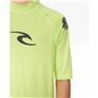 T shirt à manches courtes Enfant Rip Curl Wave Upf Vert citron
