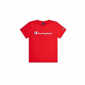 T shirt à manches courtes Enfant Champion Crewneck Rouge