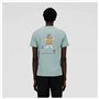 T-shirt à manches courtes homme New Balance Sport Essentials Barrel Bleu clair