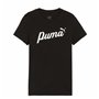 T shirt à manches courtes Enfant Puma Essentials + Script