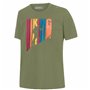 T-shirt à manches courtes homme Joluvi Hiking Gris