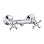 Robinet double poignée Rousseau Beverley Douche Métal Laiton 15 cm